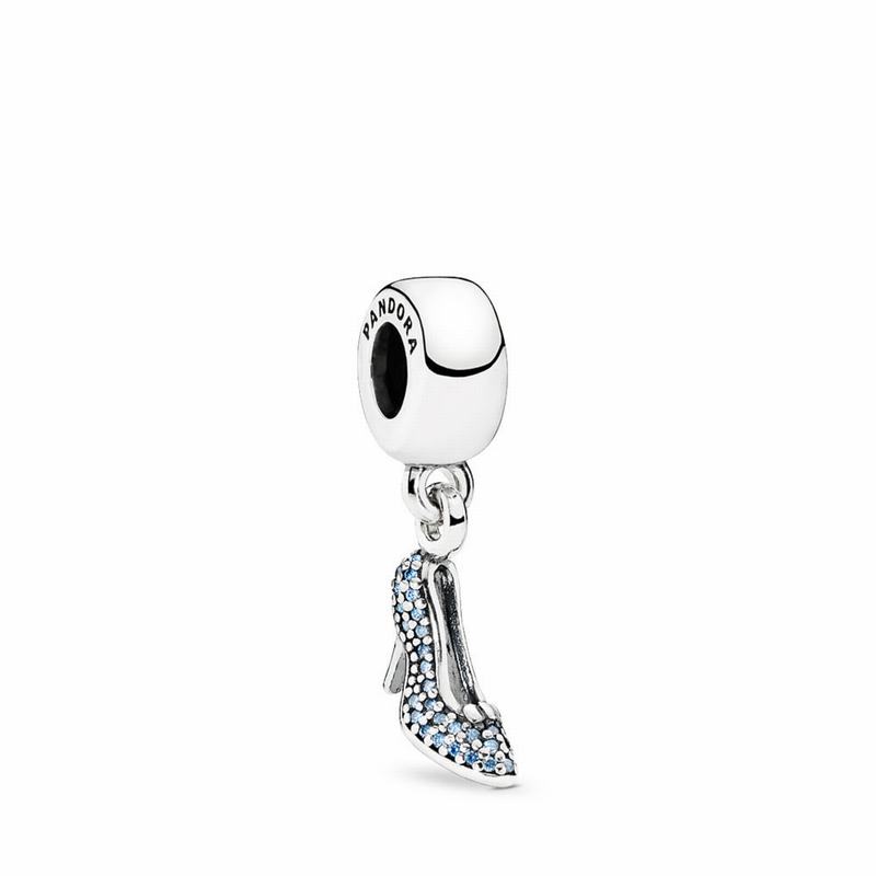 Pandora Disneyr Cinderella Sparkling Slipper Dangle Charm - Sterling Silver/Cubic Zirconia - Canada